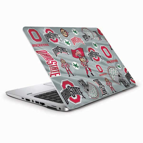 Ohio State University Pattern HP Elitebook Skin